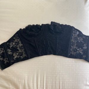 Urban Outfitters lace bustier top